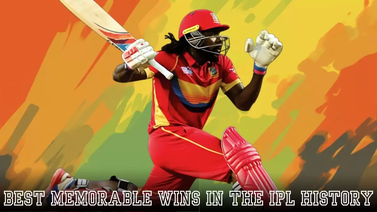 Top 10 Best Memorable Wins in the IPL History - Epic Comebacks and Championship Glory