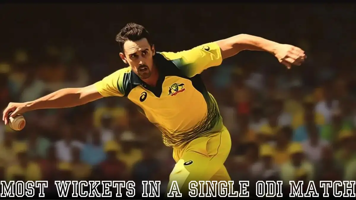 Top 10 Most Wickets in a Single ODI Match - Mastering the Art