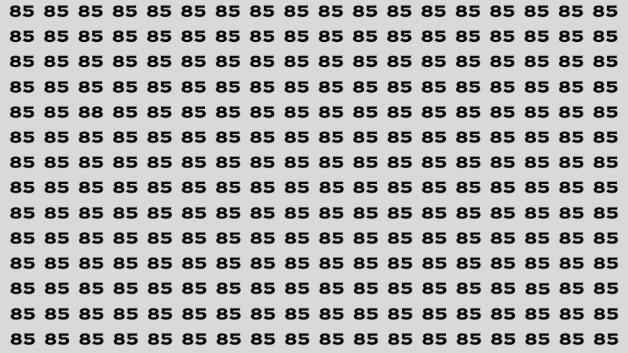 You are a brilliant observer if you can spot the Letter A in 8 seconds