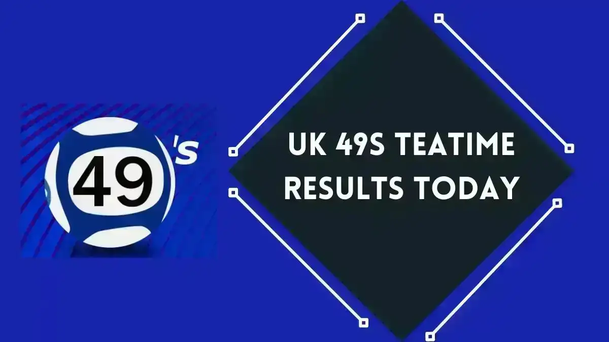 UK49s Teatime Results Today December 07 2023