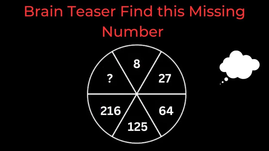 Brain Teaser: Can you Solve this Missing Number Circle Puzzle?