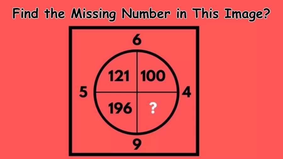 Brain Teaser: Find the Missing Number in This Image? Math Puzzle