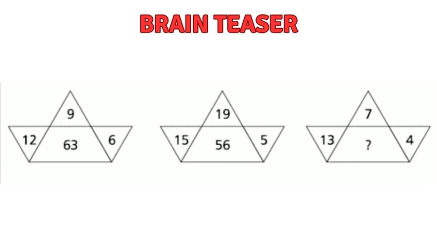 Brain Teaser: Find the Missing Number in this Maths Test