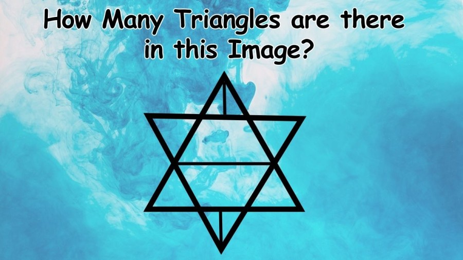 Brain Teaser: How Many Triangles are there in this Image?