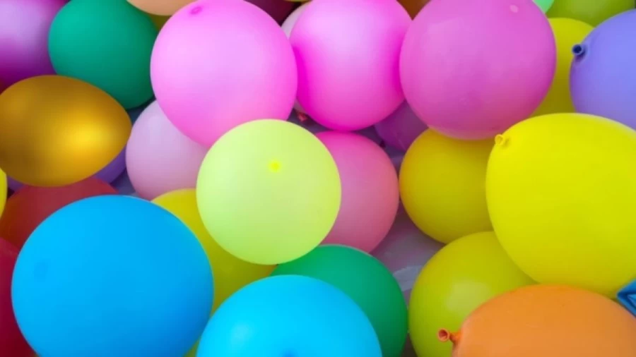Optical Illusion Find and Seek: Use your Sharp eyes to find the Egg among the Balloons